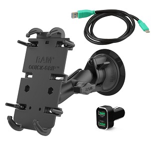 RAM® Quick-Grip™ XL Type-C Jármű Csomag