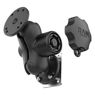 RAM® Zárható Csavarral Rögzíthető Műszerfal Tartó Háttérlemez C Méretű Rövid