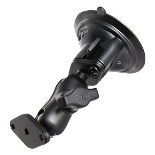 RAM® Twist-Lock™ Tapadókorong Pohár Dupla Golyóscsuklós Tartó - Rövid