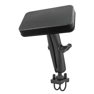 RAM® Dupla U-Bilincs Tartó Háttámasszal – ATV's – C Méretű Közepes