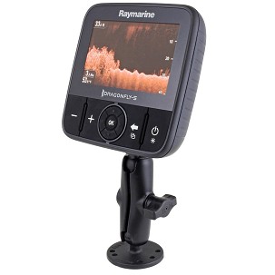 RAM® Csavarral Rögzíthető Dupla Golyóscsuklós Tartó – Raymarine Dragonfly + és egyebekhez