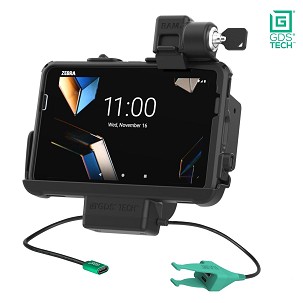 Zárható GDS® Dokkoló + USB-A & RJ45 – Zebra ET401 8" IntelliSkin®