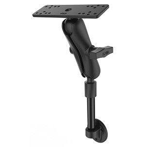 RAM® 6" Hosszú 0° NPT Cső Tartó Dupla Golyóscsuklós Tartó