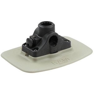 RAM® Bond-A-Base™ Szürke Öntapadós Alap RAM ROD® Oszlop/Hornyolt Fogadó