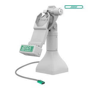 GDS® Uni-Conn™ 7" Zárható Pedestal Dokkoló USB-C - Szürke