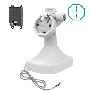 GDS® Uni-Conn™ Töltős Zárható Dönthető & Forgó Dokkoló PoE - Szürke