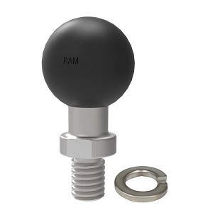 RAM® Golyócsukló Adapter 3/8"-16 Menetes Oszlop & Zár Alátét - B Méretű
