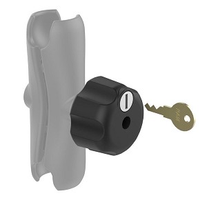 RAM® Kulcsos Zár Állítócsavar Acél Insert – C Méretű Aljzat Karok