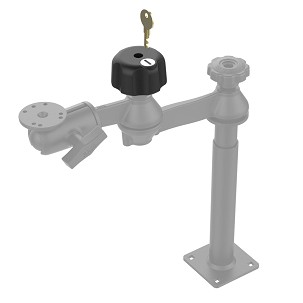 RAM® Kulcsos Zár Állítócsavar Acél Insert – Lengő Karok