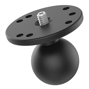 RAM® Golyócsukló Adapter Kerek Alaplap és 1/4"-20 Menetes Fejcsavar - C Méretű