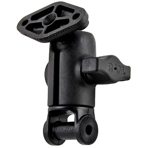 RAM® Tapadókorong Racsnis Adapter Egyes Golyócsukló & Aljzat és Rombusz-mintás Lemez