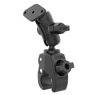 RAM® Tough-Claw™ Kis Bilincs Tartó Rombusz-mintás Lemez - Rövid Kar