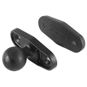 RAM® Négyzetes Oszlopbilincs Alap – oszlopok up to 2.5" Wide Nélkül Szerelvény
