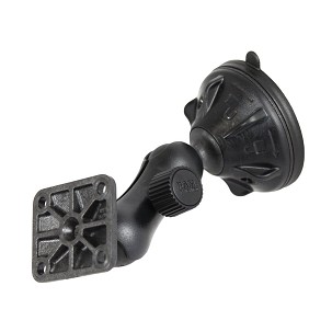 RAM® Twist-Lock™ Low-Profile Suction Cup Mount with AMPS Hole Pattern
