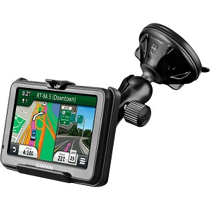 RAM® Twist-Lock™ Alacsony Profilú Tapadókorong Tartó – Garmin nuvi 200W + és egyebekhez