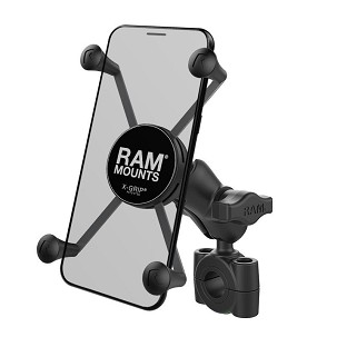 RAM® X-Grip® Nagy Telefon Tartó Torque™ Közepes Sín Alap - Rövid Kar