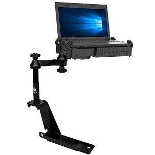 RAM® No-Drill™ Laptop Tartó – '02-10 Ford Explorer +és egyebekhez