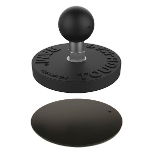 RAM® Tough-Mag™ 66MM Diameter Mágneses Golyócsukló Alap Acél Lemez