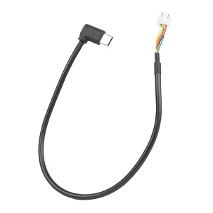 RAM® 90-fokos USB-C Dugó to JST Dugó Kábel – 0.3M Hosszú