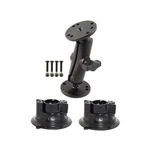 RAM® Dupla Golyóscsuklós Tartó Két RAM® Twist-Lock™ Tapadókorong Alaps