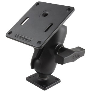 RAM® Dupla Golyóscsuklós Tartó 75x75mm VESA Lemez és AMPS Lemez