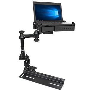 RAM® No-Drill™ Laptop Tartó – '96-07 Dodge Grand Caravan + és egyebekhez