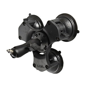RAM® Twist-Lock™ Három Tapadókorong Tartó 1/4"-20 Fejcsavar
