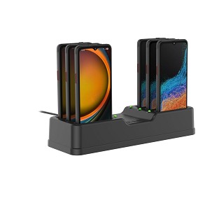 RAM® 6-Port Töltés Dokkoló – Samsung XCover7 Pro & 6 Pro Nélkül Tok