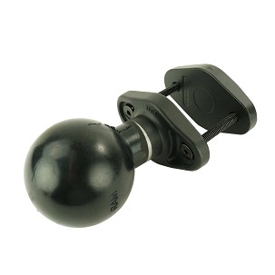 RAM® Négyzetes Oszlopbilincs Alap – oszlopok up to 2.5" Wide - E Méretű