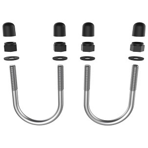 RAM® U-Bilincs Szerelvény – RAM® Tough-Track™ 1.25" - 1.5" Sínek