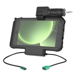 RAM® Kulcsos Zárható Töltős + Adatdokkoló – Samsung Tab Active5 & 3