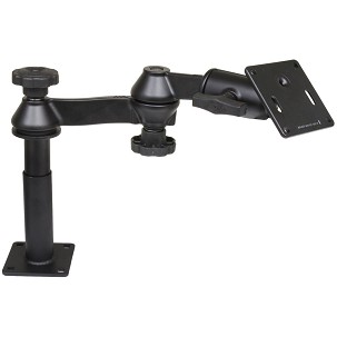 RAM® Tele-Pole™ 4" & 5" Rudak, Lengő Karok & 75x75mm VESA Lemez