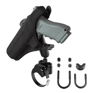 RAM® ATV/UTV Dupla Golyócsukló Sín Tartó Gun Holster Clip