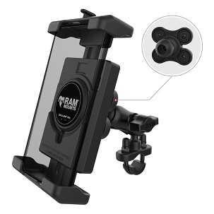 RAM® Quick-Grip™ Pro XL Vibration Damping Telefon Tartó U-Bilincs Alap