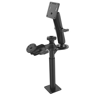 RAM® Tele-Pole™ 8” & 9” Rudak és Dupla Golyócsukló 75x75mm VESA Tartó