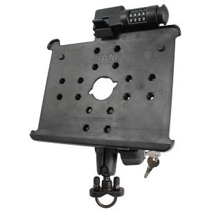 RAM® Latch-N-Lock™ – Apple iPad Gen 1-2 Kormány U-Bilincs Alap