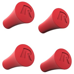 RAM® X-Grip® Red Gumi Cap 4-Csomag