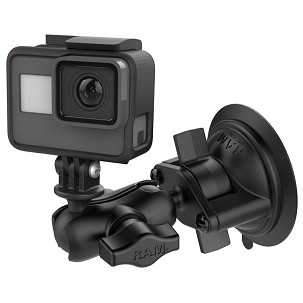 RAM® Twist-Lock™ Tapadókorongos Tartó Akciókamera Adapter - Rövid