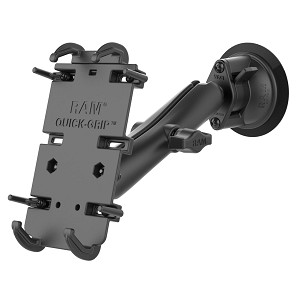 RAM® Quick-Grip™ XL Telefon Tartó Twist-Lock™ Tapadókorong Pohár - Hosszú